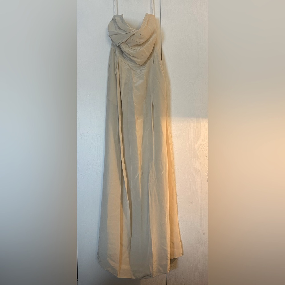 COPY - ZIMMERMAN Cream Drape Dress